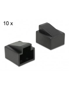 Set 10 Cappucci Di Protezione Antipolvere Per Connettori Rj45