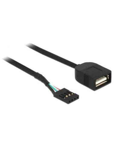 Cavo Adattatore Usb 2.0 Femmina - Pin 4 Poli Cm 40