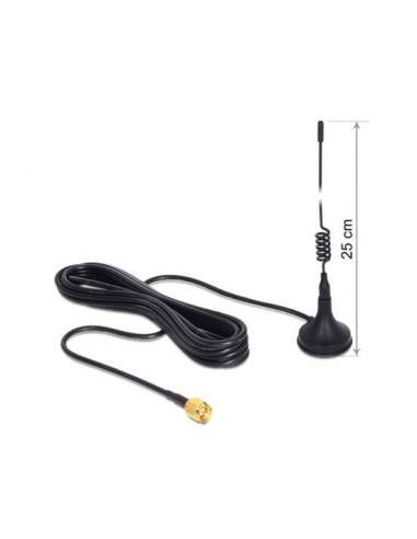 Antenna Gsm / Umts Sma 3 Dbi Omnidirezionale Con Base Magnetica