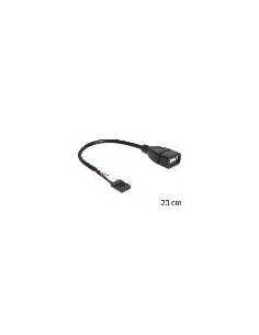 Cavo Usb 2.0 Connettore Femmina - 5 Pin Per Piastra Madre Cm. 20 2