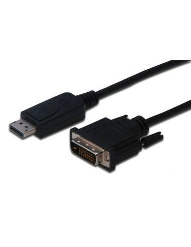 Cavo Adattatore Connettori Displayport Maschio - Dvi-D(24+1) Maschio Mt. 1