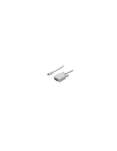 Cavo Adattatore Displayport Mini Dp/Maschio - Dvi(24+1)/Maschio Mt. 2
