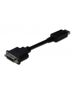 Cavo Adattatore Displayport Connettori Dp Maschio - Dvi-I(24+5) Femmina Cm. 15
