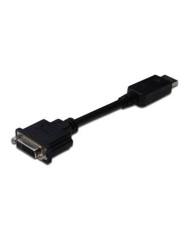 Cavo Adattatore Displayport Connettori Dp Maschio - Dvi-I(24+5) Femmina Cm. 15