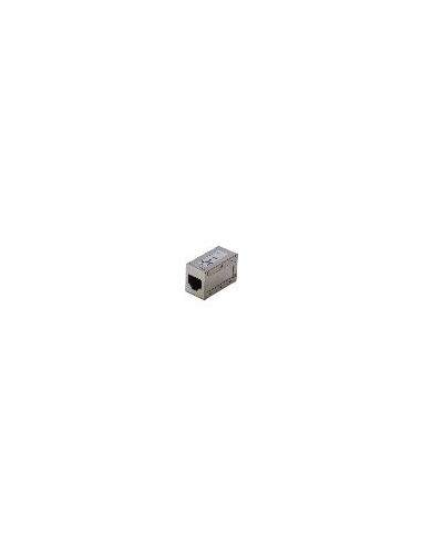 Adattatore Passante Con 2 Connettori Rj45 - 8P8C Schermato Femmina/Femmina Cat.6