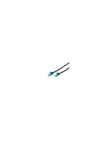 Cavo Rete Utp Cat. 5E Non Schermato - Lunghezza Mt. 3 - Colore Verde