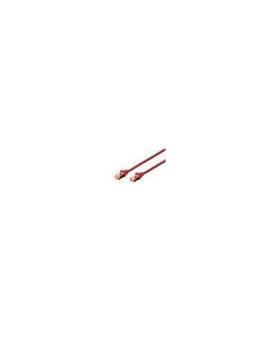 Cavo Rete S-Ftp Cat.6 Doppia Schermatura Ls0H Colore Rosso Mt. 0,5