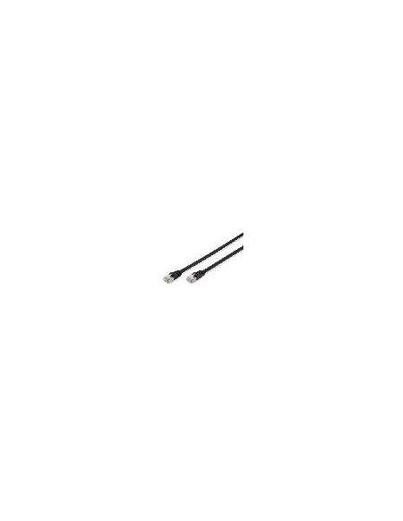Cavo Rete S-Ftp Cat.6 Doppia Schermatura Colore Nero Mt. 1 Da Esterno
