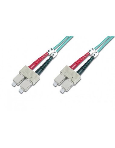 Cavo Fibra Ottica Sc A Sc Multimode Duplex 50/125 Mt.2 Om3