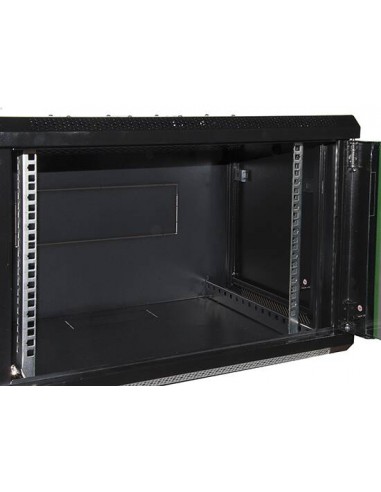 Armadio 9 Unita' Da Muro Per Reti (A)505 X (L)600 X (P) 450 Mm Colore Nero