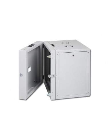 Armadio 12 Unita' Da Muro Linea Soho (A)624 X (L)600 X (P)610 Mm. Con Doppia Sezione Colore Grigio Chiaro Ral7035