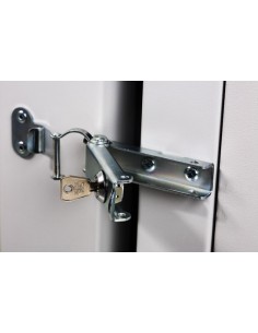 Armadio 16 Unita' Da Muro Linea Soho (A)802 X (L)600 X (P)610 Mm. Con Doppia Sezione Colore Grigio Chiaro Ral7035 2