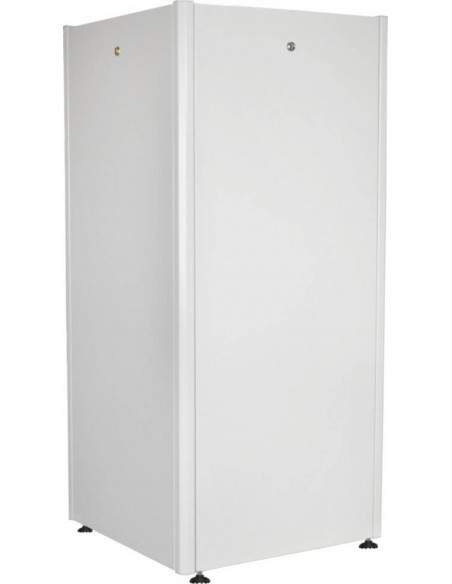 Armadio 22 Unitã€ 19" Per Reti Misure (A)1121 X (L)600 X (P)600 Mm. Colore Grigio Chiaro