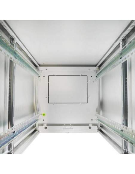 Armadio 22 Unitã€ 19" Per Reti Misure (A)1121 X (L)600 X (P)600 Mm. Colore Grigio Chiaro