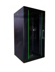 Armadio 22 Unit〠19" Per Reti Misure (A)1121 X (L)600 X (P)600 Mm. Colore Nero 2