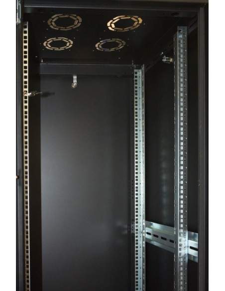 Armadio 22 Unitã€ 19" Per Reti Misure (A)1121 X (L)600 X (P)600 Mm. Colore Nero