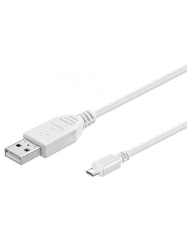 Cavo Di Connessione Micro Usb "B" - Lunghezza Cm. 15 Schermato