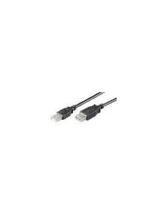 Cavo Prolunga Usb 2.0 Connettori A-A Maschio/Femmina - Mt. 0,30 Colore Nero 2