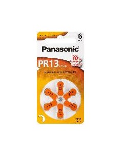 Confezione 6 Pile A Bottone 1,4 Volt Zinco Pr48 (Pr13) 2