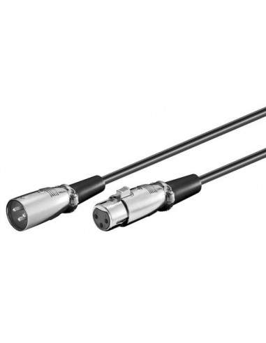 Cavo Prolunga Xlr 3 Poli Maschio/Femmina Mt 2