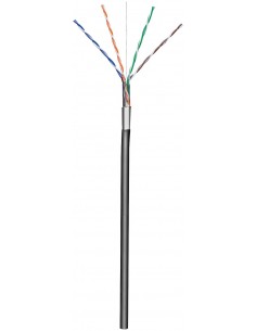 Cavo Solido Schermato F/Utp Per Reti Da Esterno Categoria 5E Cca Matassa Mt. 100