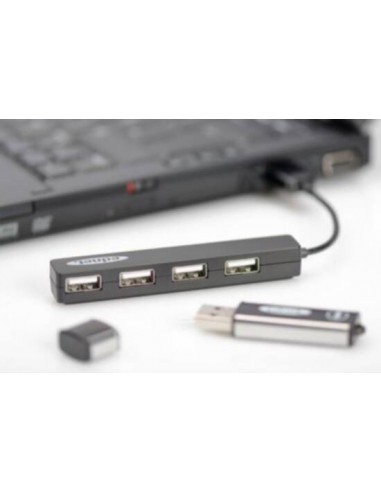 Mini Hub Usb 2.0 4 Porte