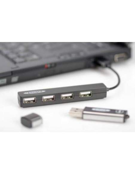 Mini Hub Usb 2.0 4 Porte