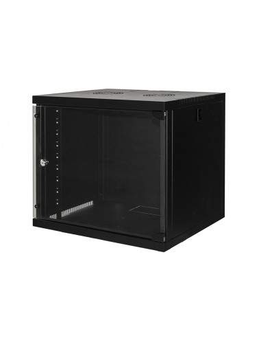 Armadio Rack 19" 9 Unita' Da Muro Per Reti (A)485 X (L)540 X (P) 450 Mm Colore Nero