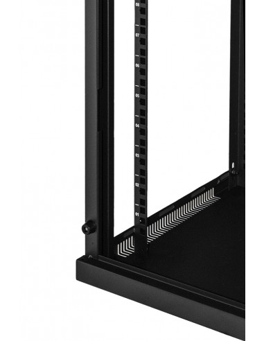 Armadio Rack 19" 9 Unita' Da Muro Per Reti (A)485 X (L)540 X (P) 450 Mm Colore Nero