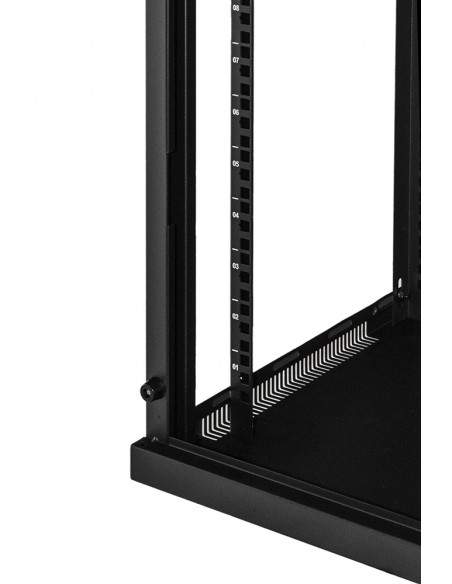 Armadio Rack 19" 9 Unita' Da Muro Per Reti (A)485 X (L)540 X (P) 450 Mm Colore Nero