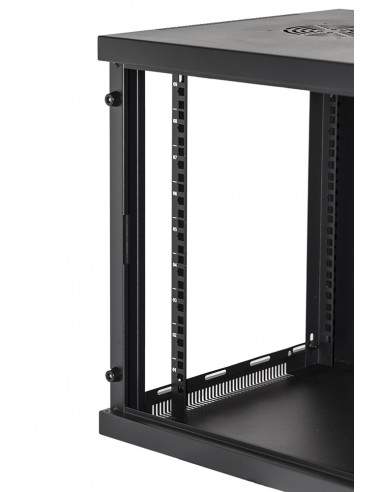 Armadio Rack 19" 9 Unita' Da Muro Per Reti (A)485 X (L)540 X (P) 450 Mm Colore Nero