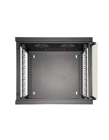 Armadio Rack 19" 9 Unita' Da Muro Per Reti (A)485 X (L)540 X (P) 450 Mm Colore Nero