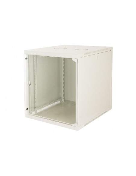 Armadio Rack 19" 12 Unita' Da Muro (A)620X (L)540 X Profondita' 600 Mm. Colore Grigio Chiaro