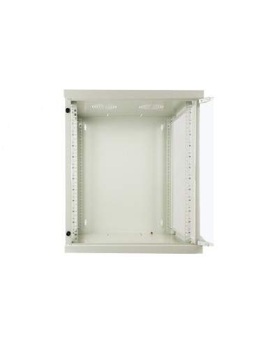 Armadio Rack 19" 12 Unita' Da Muro (A)620X (L)540 X Profondita' 600 Mm. Colore Grigio Chiaro