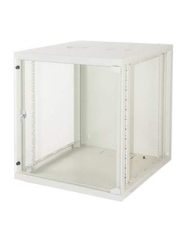 Armadio Rack 19" 12 Unita' Da Muro (A)620X (L)540 X Profondita' 600 Mm. Colore Grigio Chiaro