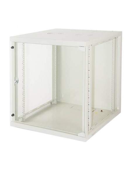 Armadio Rack 19" 12 Unita' Da Muro (A)620X (L)540 X Profondita' 600 Mm. Colore Grigio Chiaro