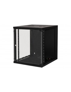 Armadio Rack 19" 12 Unita' Da Muro (A)620X (L)540 X Profondita' 600 Mm. Colore Nero 2