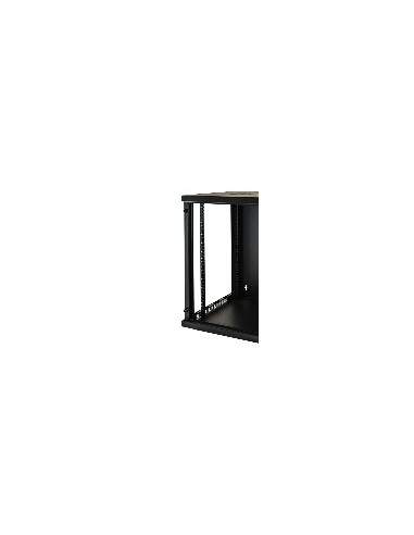 Armadio Rack 19" 12 Unita' Da Muro (A)620X (L)540 X Profondita' 600 Mm. Colore Nero