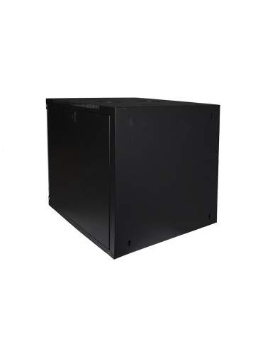 Armadio Rack 19" 12 Unita' Da Muro (A)620X (L)540 X Profondita' 600 Mm. Colore Nero