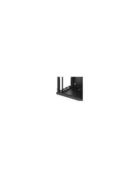 Armadio Rack 19" 12 Unita' Da Muro Per Reti (A)620 X (L)540 X (P) 450 Mm Colore Nero