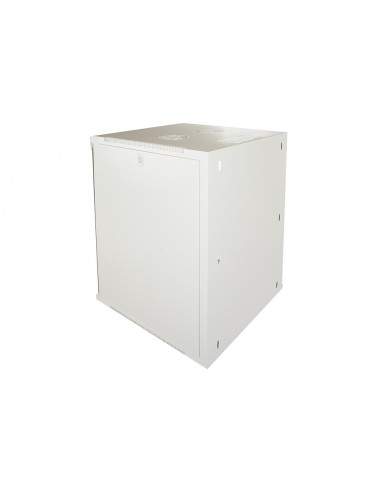 Armadio Rack 19" 15 Unita' Da Muro (A)750X (L)540 X Profondita' 600 Mm. Colore Grigio Chiaro