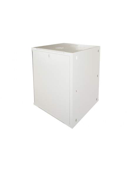 Armadio Rack 19" 15 Unita' Da Muro (A)750X (L)540 X Profondita' 600 Mm. Colore Grigio Chiaro