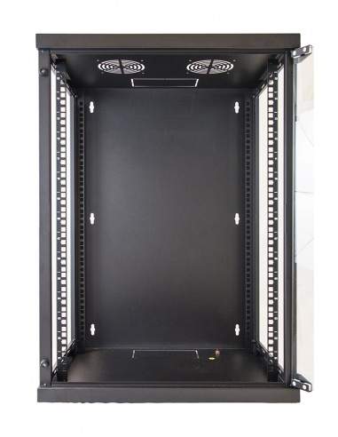 Armadio Rack 19" 15 Unita' Da Muro (A)750X (L)540 X Profondita' 600 Mm. Colore Nero