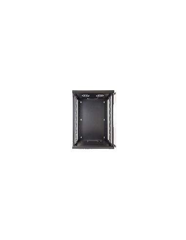 Armadio Rack 19" 15 Unita' Da Muro (A)750X (L)540 X Profondita' 600 Mm. Colore Nero