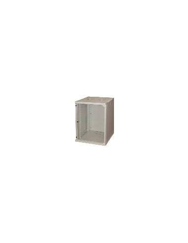 Armadio Rack 19" 15 Unita' Da Muro Per Reti (A)750 X (L)540 X (P) 450 Mm Colore Grigio