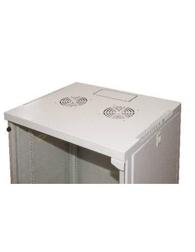 Armadio Rack 19" 15 Unita' Da Muro Per Reti (A)750 X (L)540 X (P) 450 Mm Colore Grigio