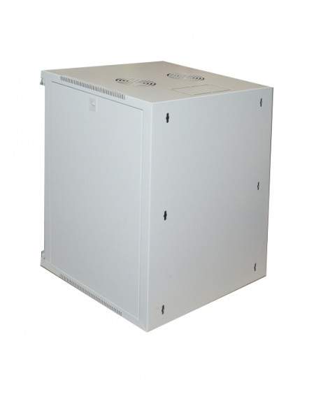 Armadio Rack 19" 15 Unita' Da Muro Per Reti (A)750 X (L)540 X (P) 450 Mm Colore Grigio