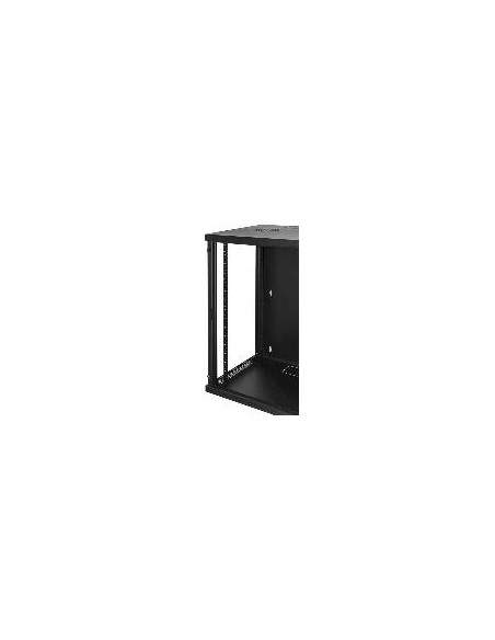 Armadio Rack 19" 15 Unita' Da Muro Per Reti (A)750 X (L)540 X (P) 450 Mm Colore Nero
