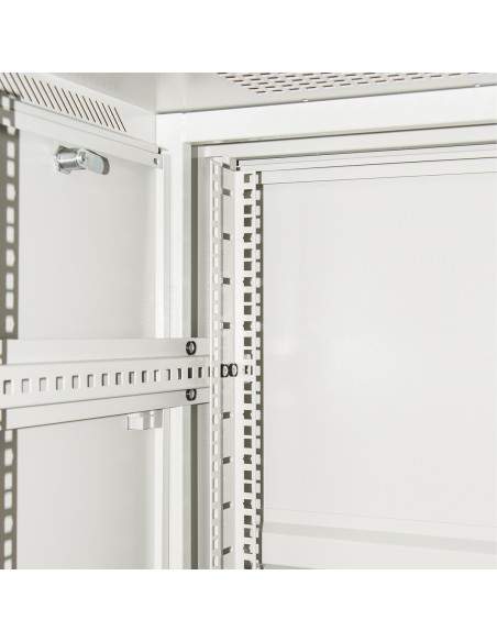 Armadio Rack 19" 27U (A)1388 (L)600 (P)600 Colore Grigio