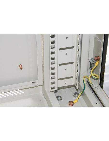 Armadio Rack 19" 27U (A)1388 (L)600 (P)600 Colore Grigio